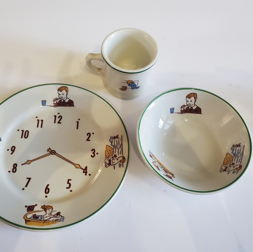 Wellsville China Children's Set